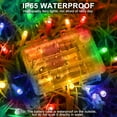 thumbnail image 4 of LINLIN Battery Fairy Lights, 3M 30 LED String Lights with 6h Timer, IP65 Waterproof Battery Powered Fairy Lights for Indoor Outdoor Christmas Decorations, 4 of 7