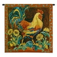 thumbnail image 1 of FineArtTapestries 3563-WH Rooster Rustic Wall Tapestry, 1 of 2