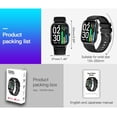 thumbnail image 3 of Reloj Inteligente Con Temperatura, Ritmo Cardíaco, Paso, Reloj Ip67, Resistente Al Agua, Pantalla Táctil Completa, Reloj Deportivo Para Montañismo, Ciclismo, Correr seitruly EL016767-03, 3 of 5