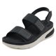 thumbnail image 4 of Sandalias de punta abierta para mujer cómodas sandalias de cuña plana antideslizantes para primavera y verano, 4 of 9