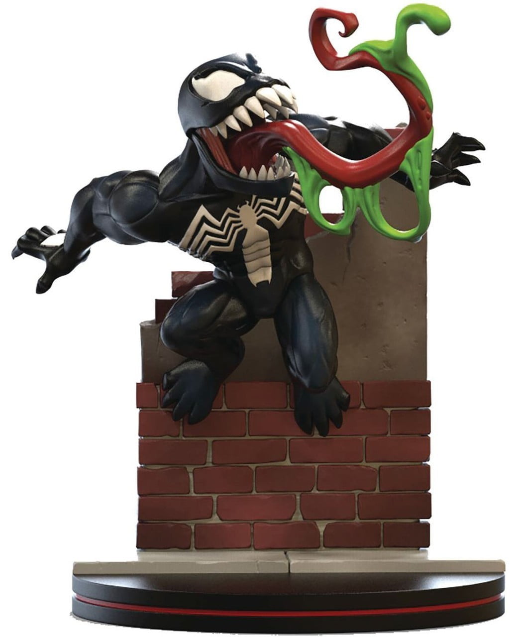 Marvel Venom Q Fig 4 75 Inch Everstone Collectible Diorama Figure Walmart Com Walmart Com