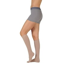 Juzo 3511 Dynamic (Varin) Soft Closed Toe Knee Highs w/Sili Band 3.5 cm - 20-30 Short Beige II