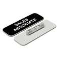 thumbnail image 2 of Sales Associate 1 x 3" Name Tag/Badge, Black, (3 Pack), 2 of 3