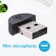 thumbnail image 4 of Micrófono USB Mini MIC Adaptador de audio Conexión directa para PC negra Wdftyju, 4 of 8