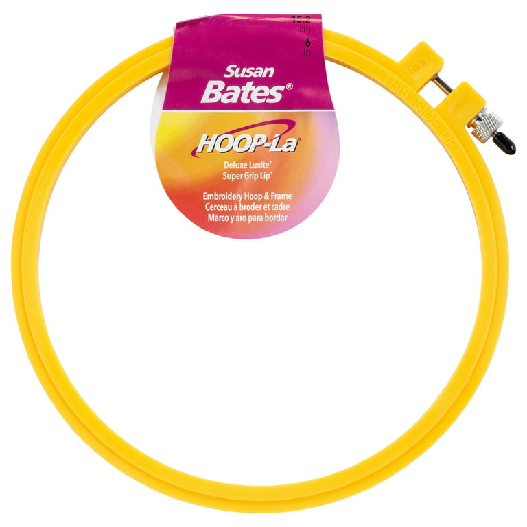 Bates Hoop-La Plastic Embroidery Hoop 4- - 077216002029