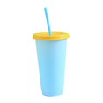 thumbnail image 1 of CNKOO Reusable Plastic Temperature Color Changing Cold Cup Summer Drink Water Mug Cup, 1 of 2