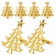 thumbnail image 5 of 6 broches para servilletas de árbol de Navidad, anillos para servilletas de árbol de Navidad, soportes decorativos para servilletas navideñas, 5 of 8