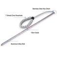 thumbnail image 4 of Aluminium Alloy Stick Pointer Rod, Cuba Diving Noise Maker Stick Rod Pointer With Parachute Lanyard, 4 of 8