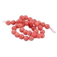 thumbnail image 1 of jifeng Naturel Argentina Rhodochrosite en Vrac Perles Rondes Jade Bijoux Faisant 10mm, 1 of 9
