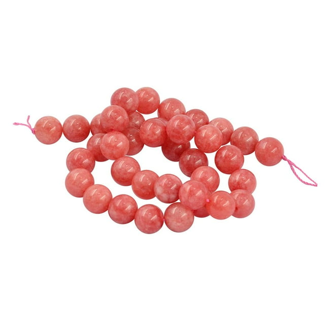 jifeng Naturel Argentina Rhodochrosite en Vrac Perles Rondes Jade Bijoux Faisant 10mm