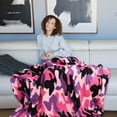 thumbnail image 6 of Sherpa Fleece Throw Blanket for Kids,Super Soft Light Weight Reversible Fuzzy Snuggle Blanket for Camping Couch Bed All, 6 of 8