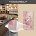 thumbnail image 5 of Light Switch Cover Switch Plate Outlet Cover Plug Cover for Electrical Toggle Switch Pink Rose Pattern, 5 of 6
