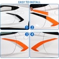 thumbnail image 6 of TINKI Exterior Body Side Air Outlet Cover Trim Compatible with Chevrolet Corvette C8 2020-2023, Side Fender Vent Door Trim Cover, ABS Side Body Vent Trim, 6 of 14