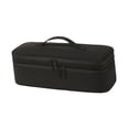 thumbnail image 1 of Bolsa de viaje para secador de pelo con asa, a prueba de polvo y multifuncional. negro, 1 of 9