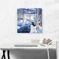thumbnail image 2 of ARTCANVAS Mountain Stream Canvas Art Print by Jonas Lie - Size: 18" x 18" (1.50" Deep), 2 of 9