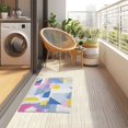 thumbnail image 4 of Yayeee Doormat for Indoor Entrance 32" x 20" Non Slippery Floor Rug, Retro Simple Shapes, 4 of 8