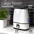 thumbnail image 6 of Everlasting Comfort Cool Mist Humidifier, 6L Filterless Humidifier for Large Rooms, 6 of 8