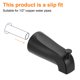 thumbnail image 4 of Salida de Bañera Diverter Uxcell, Grifo de Bañera de Aleación de Zinc con Diverter de Tirar y Llave Hexagonal para Tubo de Agua de 1/2 Pulgada para Baño Cocina, Negro, 4 of 6
