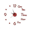 thumbnail image 5 of Xihbxyly Reloj Sin Marco, Elegante Adhesivo para Espejo de Pared, Segundero Silencioso, Fácil Instalación y Diseño Autoadhesivo, Decoración para El Hogar y La Oficina, Regalo Ideal para Cualquier Oca, 5 of 5