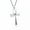 Silver, variant on Stainless Steel Ancient Egypt Cross Men Personality Necklace Amulet Necklaces US-gold