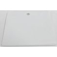 thumbnail image 3 of San Suede Vinyl Shower Curtain in White, 72" x 72", 3 of 5