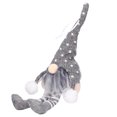 thumbnail image 3 of LED Light Christmas Gnome Decoration,Christmas Plush Pendant Xmas Hanging Faceless Pendant with Light Festival Gifts for Xmas Holiday Party(Grey), 3 of 8