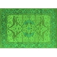 thumbnail image 1 of Ahgly Company Indoor Rectangle Oriental Green Industrial Area Rugs, 3' x 5', 1 of 4