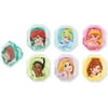 DecoPac Disney Princess Gemstone Princesses Cupcake Rings (24 Count)