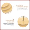 thumbnail image 4 of MasteelfCA Household Cat Shelf Wear-resistant Scratching Post Disc Wooden Cat Board Cat Accessory, 4 of 7