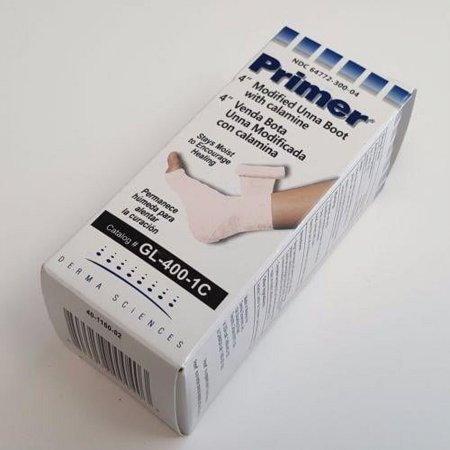 Primer Gauze Unna Boot Bandage GL4001C 4 X 10 Yard Case of 12