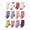 L101-D, variant on Non Slip Toddler Socks with Grip Boys Girls 12 Pairs Anti Skid Crew Socks Baby Kids Children Cartoon Pattern(L101-G,5-7 Y)