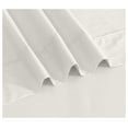thumbnail image 6 of TiaGOC 100% Cotton Sheets for Full Size Bed - Crispy Cooling Percale Sheets - Breathable & Durable Full Sheet Set - Deep Pocket 16 Inches (Fits up to 18") - Ivory - 4 Pieces, 6 of 7