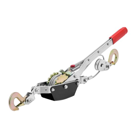 Cabrestante Come Along VEVOR de 2 toneladas (2000 kg) con cable de acero de 12 pies