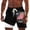 Black, variant on American Flag Shorts for Men Swim Trunks with Zipper Pockets Comfy Lightweight Cute 250Th 4th Of July Patriotic Beach Shorts Black L