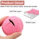 thumbnail image 3 of Uxcell 2 Pcs Pelotas de Tenis Precutadas para Andadores, Accesorios Universales de Pelotas Deslizantes Precutadas para Protección de Patas de Muebles y Pisos, Rosa Oscuro, 3 of 6