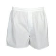 thumbnail image 3 of 3-12 Paquete de Calzoncillos Blancos de los Hombres W / Cómoda Cintura Flexible (Blanco, M, Paquete de 3), 3 of 3
