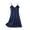 BNavy, variant on Women's Sleepwear Custom Label Rope Casual Pyjama Letter Milk Silk Nightgowns Pretty Ruffles Night Dress