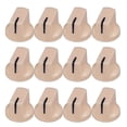 thumbnail image 3 of justharion 12 Pcs Guitar Speed Control Top Hat Knobs for Electric Guitar Light Yellow, 3 of 8