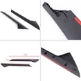 thumbnail image 4 of Black Windshield Outer Trim Molding Pillar Pair Left Right Fit for 2011-2019 Ford Explorer, 4 of 5