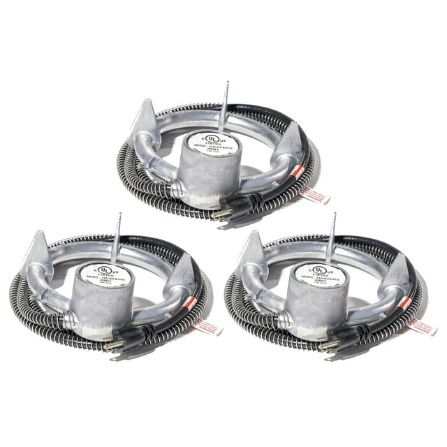 Farm Innovators Ice Chaser 250W Cast Aluminum 5 Gal Bucket Deicer (3 Pack)