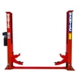 thumbnail image 1 of Rampa Hidráulica Automotriz 2 Postes HANTEC 10,500 Lbs 220V Rojo, 1 of 7
