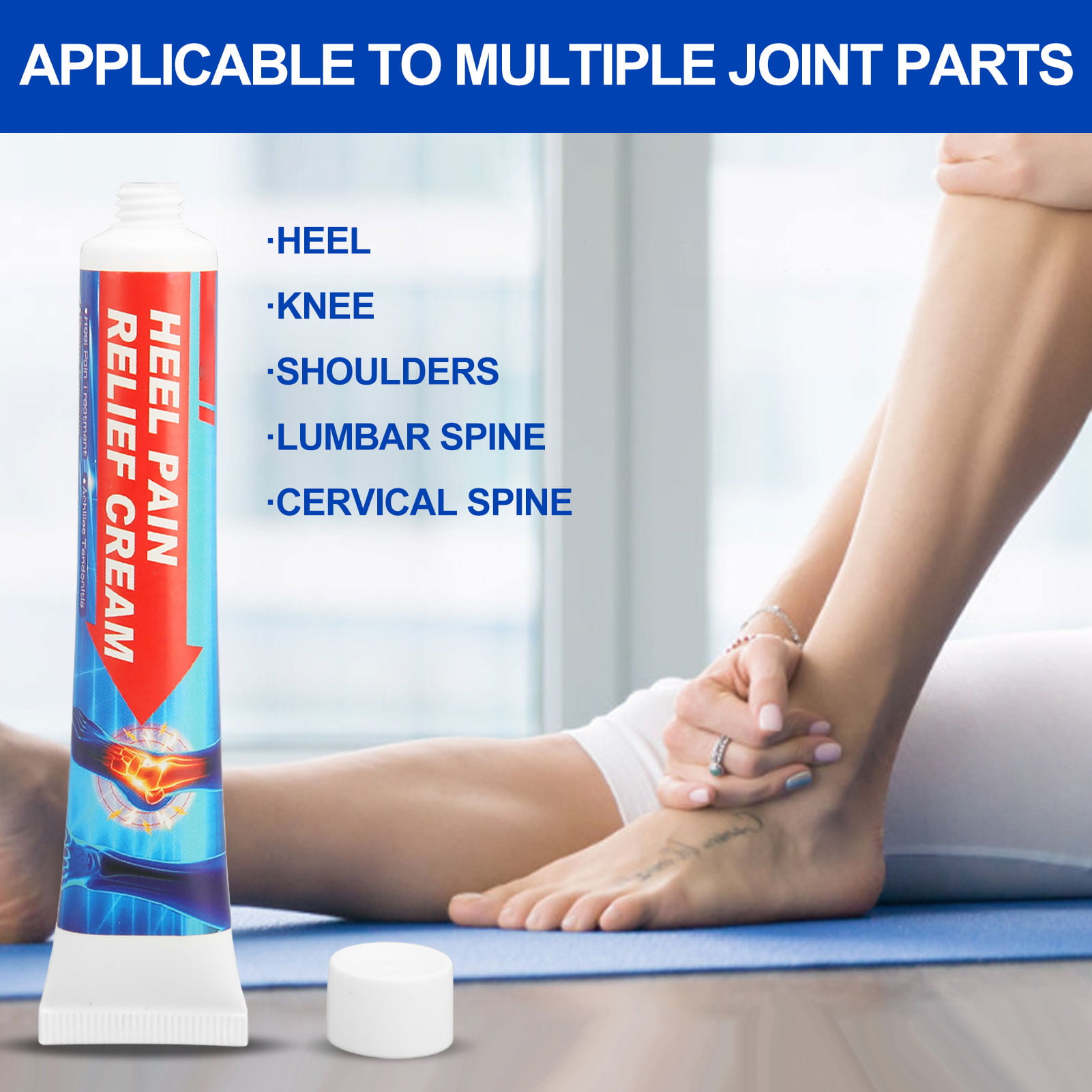 Foot Joint Pain Ointment Heel Spurs Relief Sore Bone Cream Arthritis  Plaster Achilles Tendonitis Fasciitis Foot Joint Ointment - AliExpress