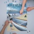 thumbnail image 3 of North Wildwood, New Jersey, Lifeboat and Pier (1000 Piece Puzzle, Size 19x27, Challenging Jigsaw Puzzle for Adults and Family, Made in USA), 3 of 4