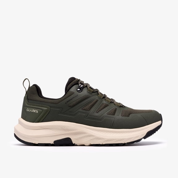 Clarks Mens Enford Lo WP Sneakers