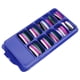 thumbnail image 5 of Puntas de uñas de cobertura completa, 100 piezas de uñas postizas acrílicas, puntas de uñas artificiales creadas con maestría, 5 of 14