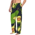 thumbnail image 2 of Haiem Fresh Avocado Men's Pajama Pants Ultra Lightweight Pjs Bottoms Sleepwear Bottom Pants with Pocket Drawstring-X-Large, 2 of 9