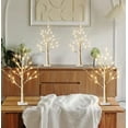 thumbnail image 2 of Lighted Birch Tree for Christmas Decorations FT Artificial Tree Battery Operated and USB Tabletop Tree Christmas Decor for Home Decor, 2 of 9