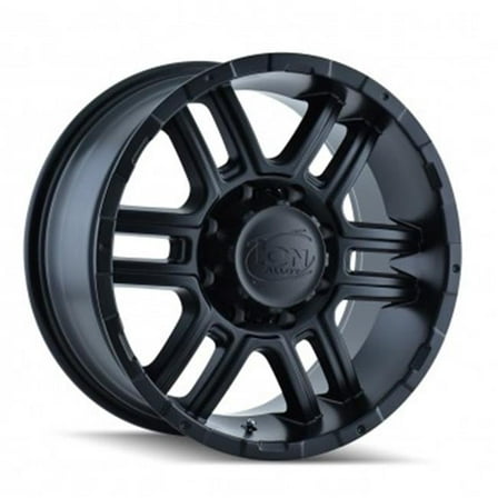 6-139.7 PCD Matte Black Wheel Matte Black