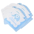 thumbnail image 4 of Luncheon Napkins Boy Christening Baptism Paper for Luncheon Decoration CelebrationElephant, 4 of 5