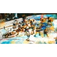 thumbnail image 2 of Murray Henderson Fine Art 18x12 Gold Ornate Wood Framed with Double Matting Museum Art Print Titled - Bobby Scores 1, 2 of 4